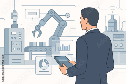 Industrial Process Oversight with Automated Manufacturing Systems illustration