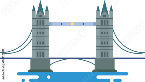 The bridge is a symbol of connection and unity