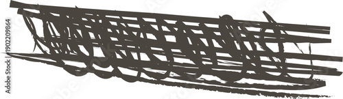 Scribble Brush Stroke Grunge
