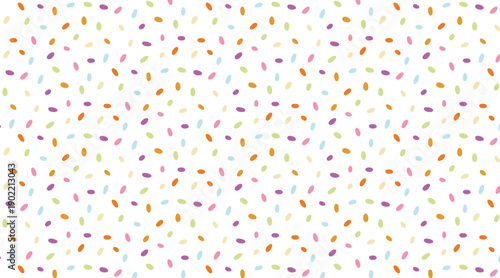 Colored sticks seamless pattern. Colorful abstract lines on transparent background. Festive vector graphics for holiday print, textile and wallpaper. Isolated elements for creative event design.