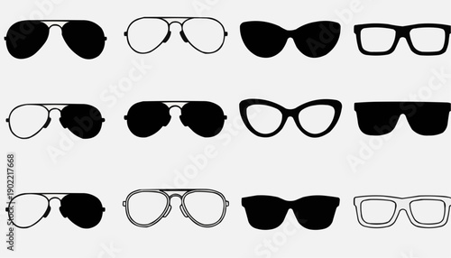 sunglasses vector illustration