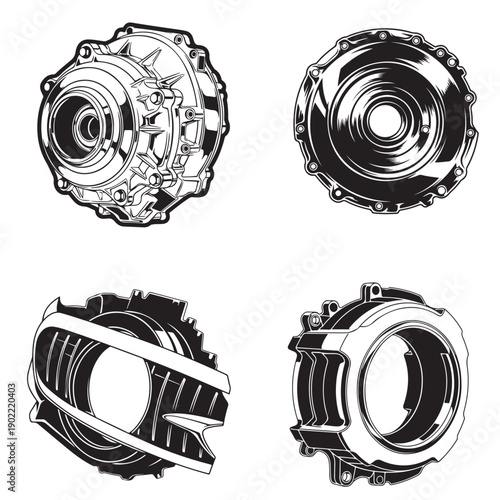 These are ideal for technical documentation, educational materials, and industrial design