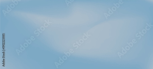 Modern aesthetic clear blue sky set. Summer season blue pastel colored vertical vector banner. Blurred sky gradient background. Simple soft light backdrop.Eps 10