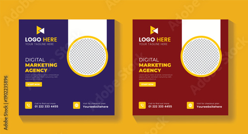 Business Idea Socal Media Post Template,Instagram, LinkedIn, or Facebook