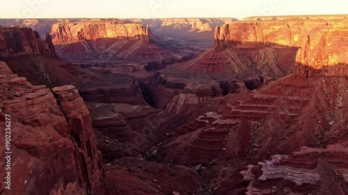 Layered Rock Formations Emphasizing the dramatic stratification and geological history visible in the bold rock faces.