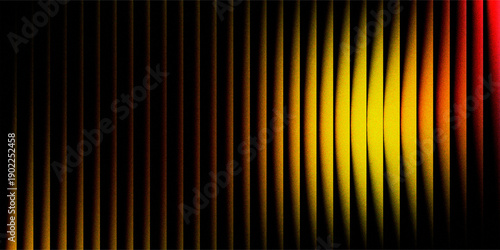 Abstract vertical light stripes background with glowing grain texture and dark contrast gradient