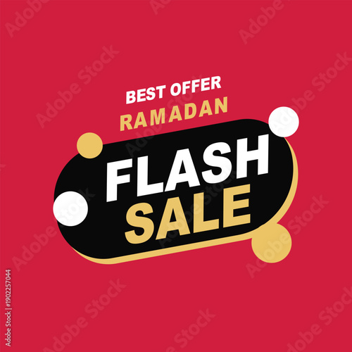 Ramadan flash sale best offer advertisement