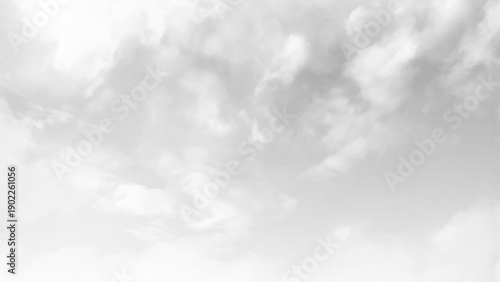 White stormy cloudy on gray sky, overcast