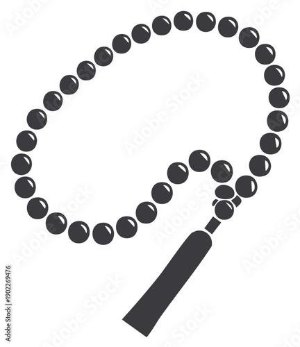 Prayer Beads String Religion Spiritual Praying Beads Accessory