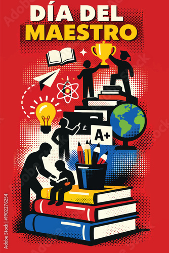 Dia Del Maestro Education Respect Learning Concept