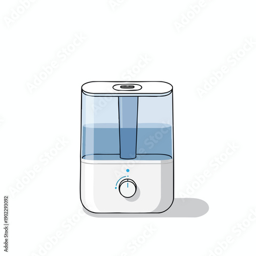 Compact Humidifier for Home or Office Use