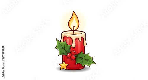 christmas candle