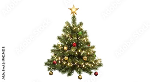 decorated christmas tree