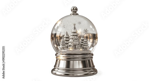 antique silver vase