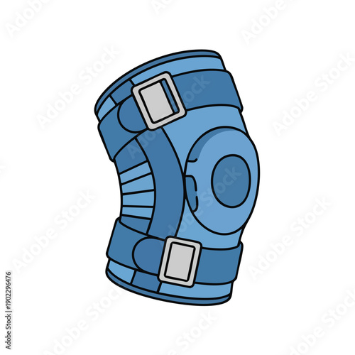 Blue Knee Support Orthopedic Brace