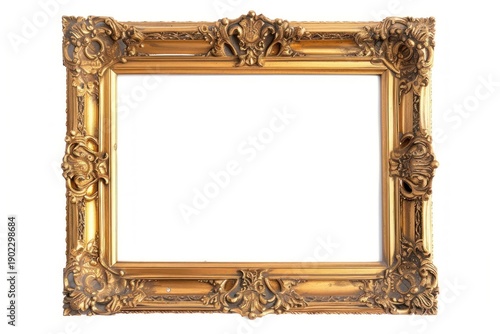 Gold rectangle frame photo.