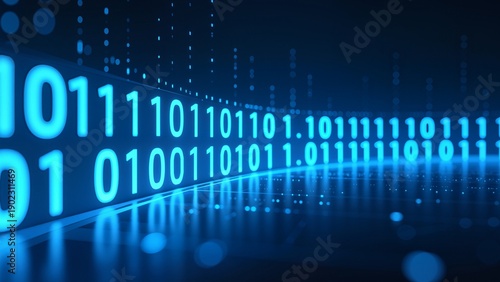 Binary code digital data stream
