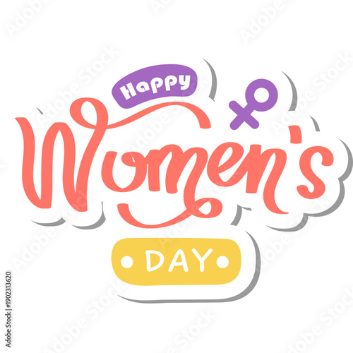 Womens Day Typography