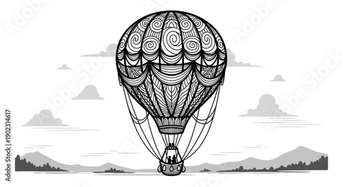 hot air balloon
