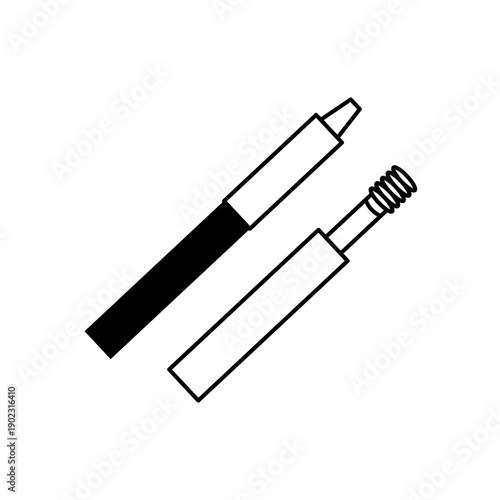 アイブロウペンシルををモチーフにしたアイコン