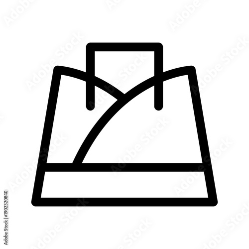 Handbags Icon Vector Symbol Design Illustration