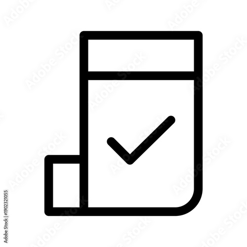 Document Icon Vector Symbol Design Illustration