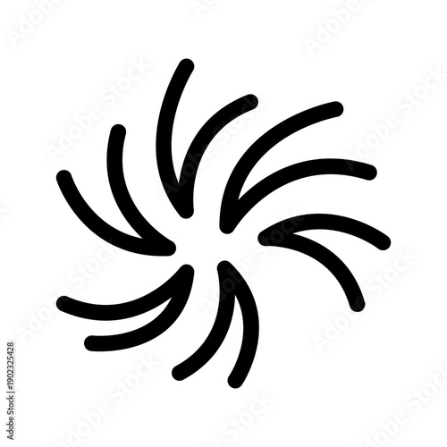 Galaxy Icon Vector Symbol Design Illustration