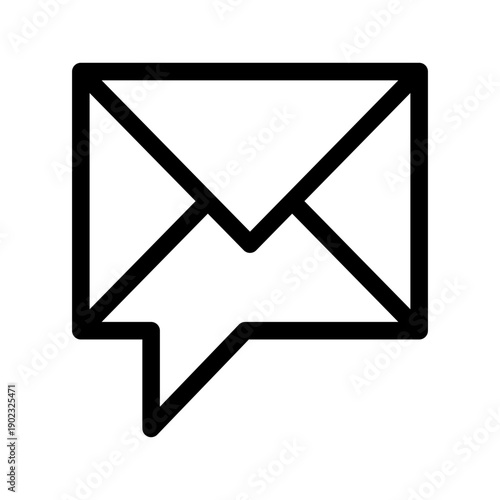 Email Icon Vector Symbol Design Illustration