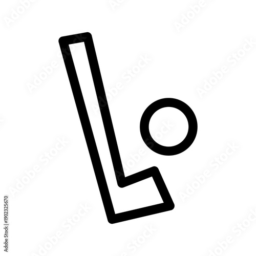 Golf Icon Vector Symbol Design Illustration