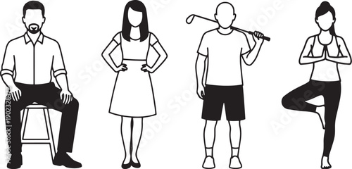 Hobbies and Leisure Activity Figures