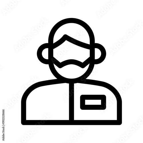 Father Icon Vector Symbol Design Illustration