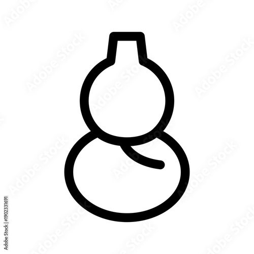 Calabash Icon Vector Symbol Design Illustration