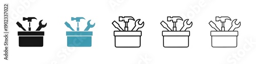 Photos Toolbox icon set