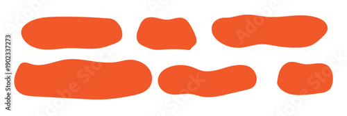 Shape wavy rectangle and organic frame abstract with blob irregular box. Splash wave vector and liquid form fluid with hand water design. Line shape drawn and element organic geometric