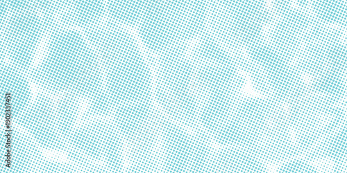 Blue and white water ripples light surface overlay background. 3d clear ocean surface pattern with reflection effect backdrop. Marble desaturated texture.