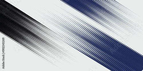 Abstract halftone wave dots background. Futuristic twisted grunge pattern, dots, circles. Vector modern optical pop art texture for posters, business cards and etc