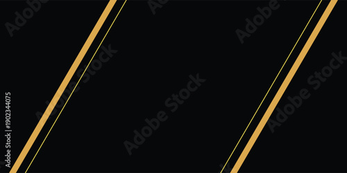 Abstract Dark Brown Background Combine with Golden Line