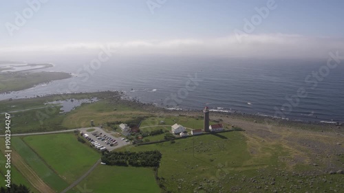 The Lista lighthouse area in South Norway