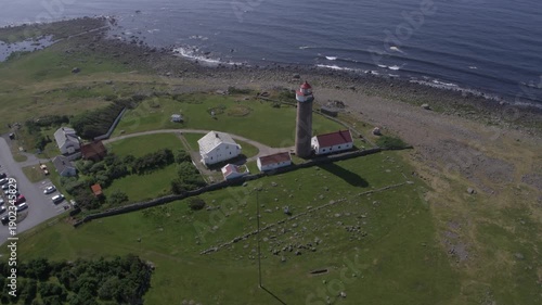 The Lista lighthouse area in South Norway