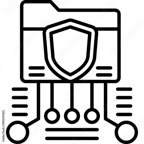 SFTP Icon Vector Element