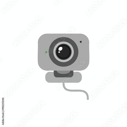 Modern Webcam Illustration