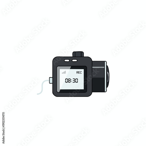 Digital Watch with Heart Rate Monitor