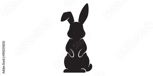 Rabbit silhouettes set, bunny sitting, hopping, jumping, eating, outline vector illustration, pet animal clipart, wildlife shape, domestic animal graphic,Simple bunny icon silhouette, geometric,