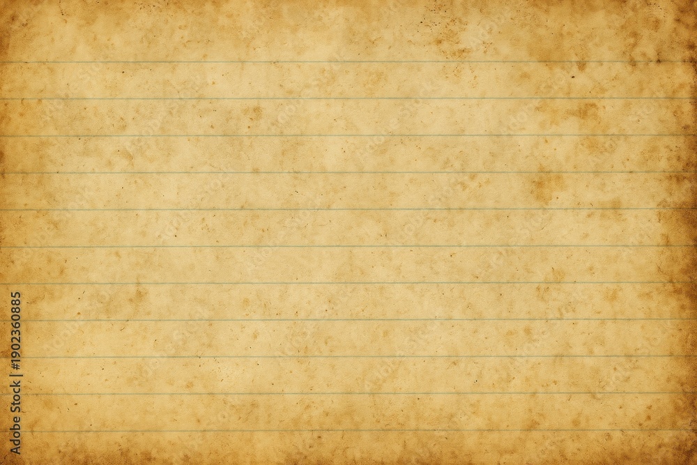 Fototapeta premium Vintage lined paper texture