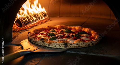 Pizza in Wood Fired Oven
