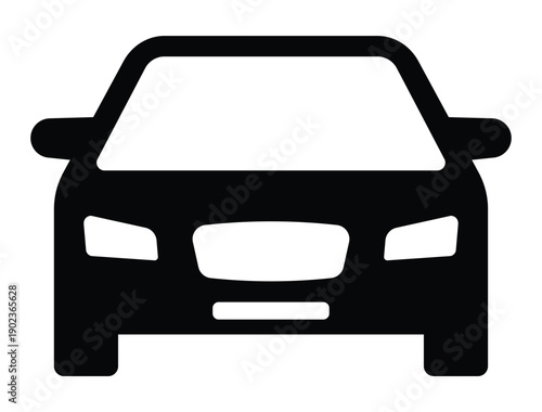 car sign icon. auto vehicle sign icon. transport sign. automobile symbol. vector illustration on transparent background.