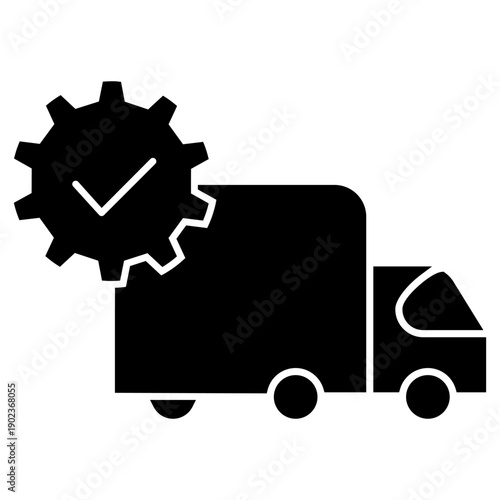 Maintenance vector icon. Technical support Illustration sign. Installing updates symbol. Bow logo.