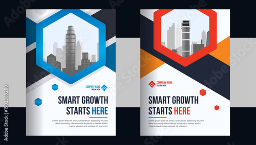 corporate layout template vector design for brochure flyer annual report magazine poster presentation portfolio infographic with different color
