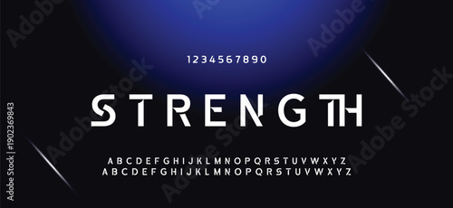 Modern alphabet fonts. Typography, Technology, Lettering, Elegant, Fashion, Designs, Serif fonts, Uppercase. Vector illustration