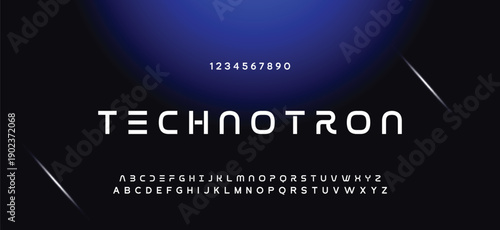 Modern alphabet fonts. Typography, Technology, Lettering, Elegant, Fashion, Designs, Serif fonts, Uppercase. Vector illustration